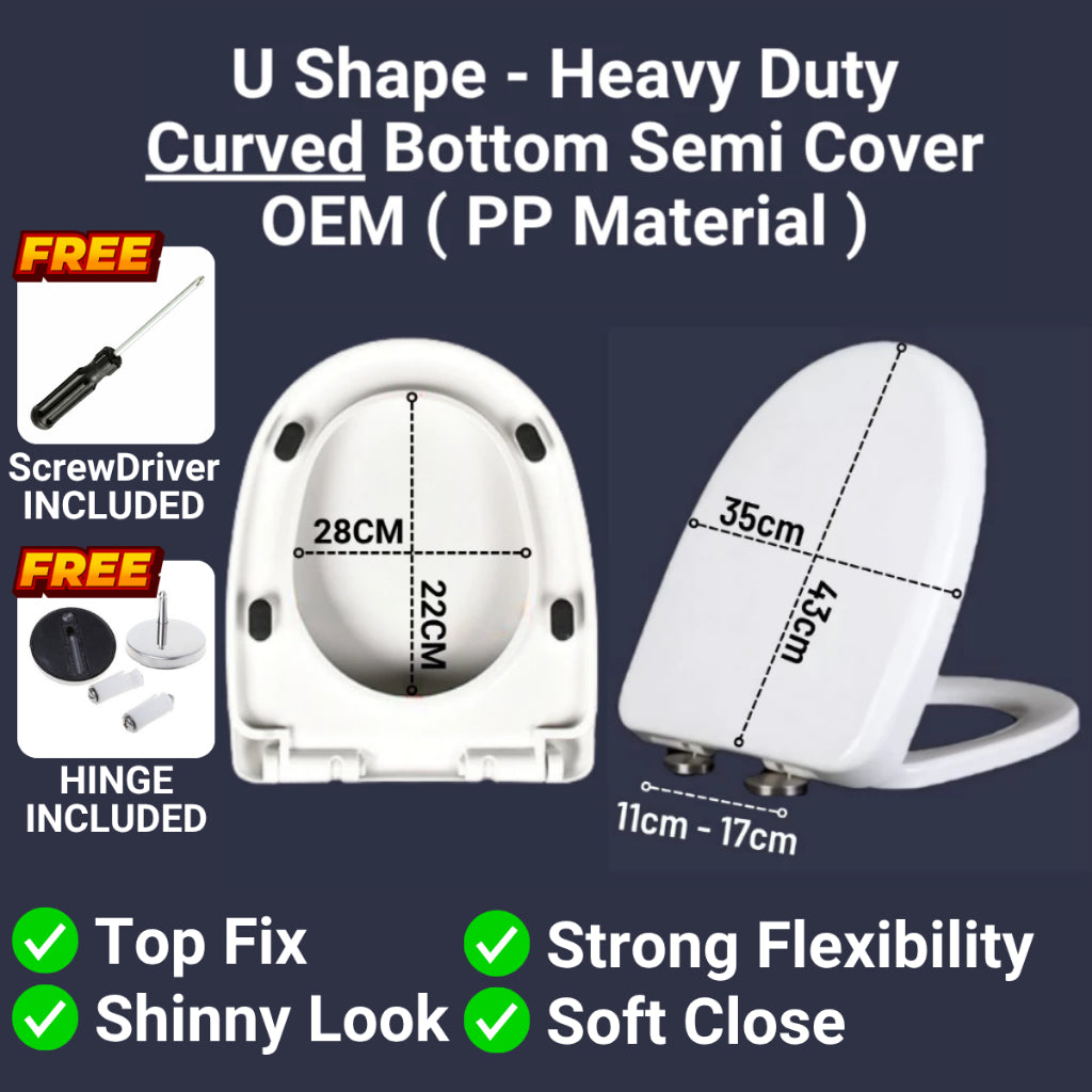 Adult + Kids Dual Toilet Seat Cover Dual Function Child Potty Train Bowl Mangkuk Tandas Dewasa Kanak-kanak Kerusi Duduk