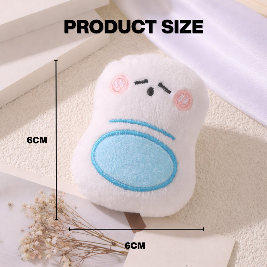Plush Doll Soft Stuffed Plush Pendant Keychains for Children Gifts Toys Funny Toilet Series
