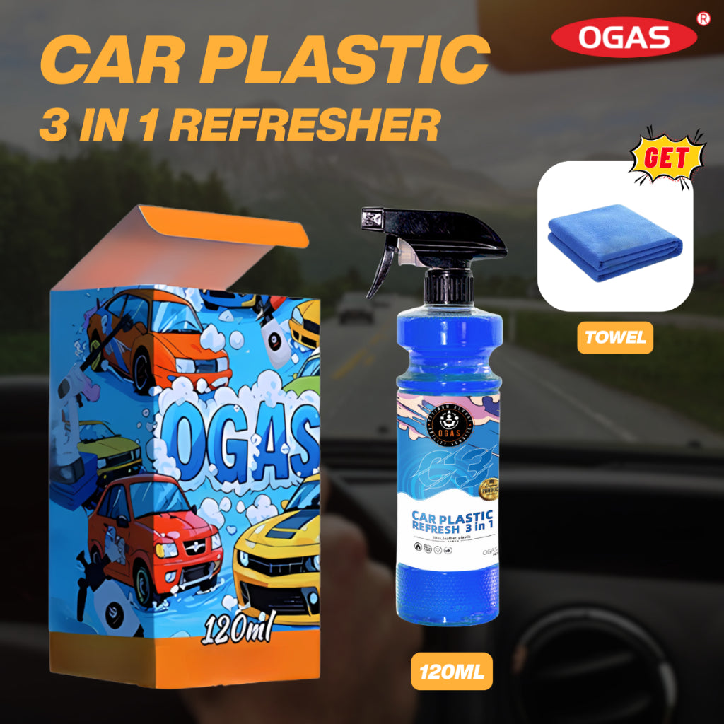 C&C OGOS BRAND Car Headlight Restore Kit and Hand-Held Car Glass Emulsion Kit Oil Firm Cleaner For All Car Vehicles