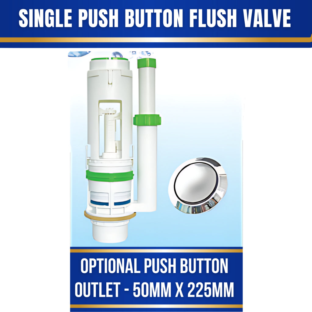 C&C Full Set White Toilet Water Tank Plastic Toilet Cistern + Toilet Seat Cover Combo With Free Accessories Screw Combo
