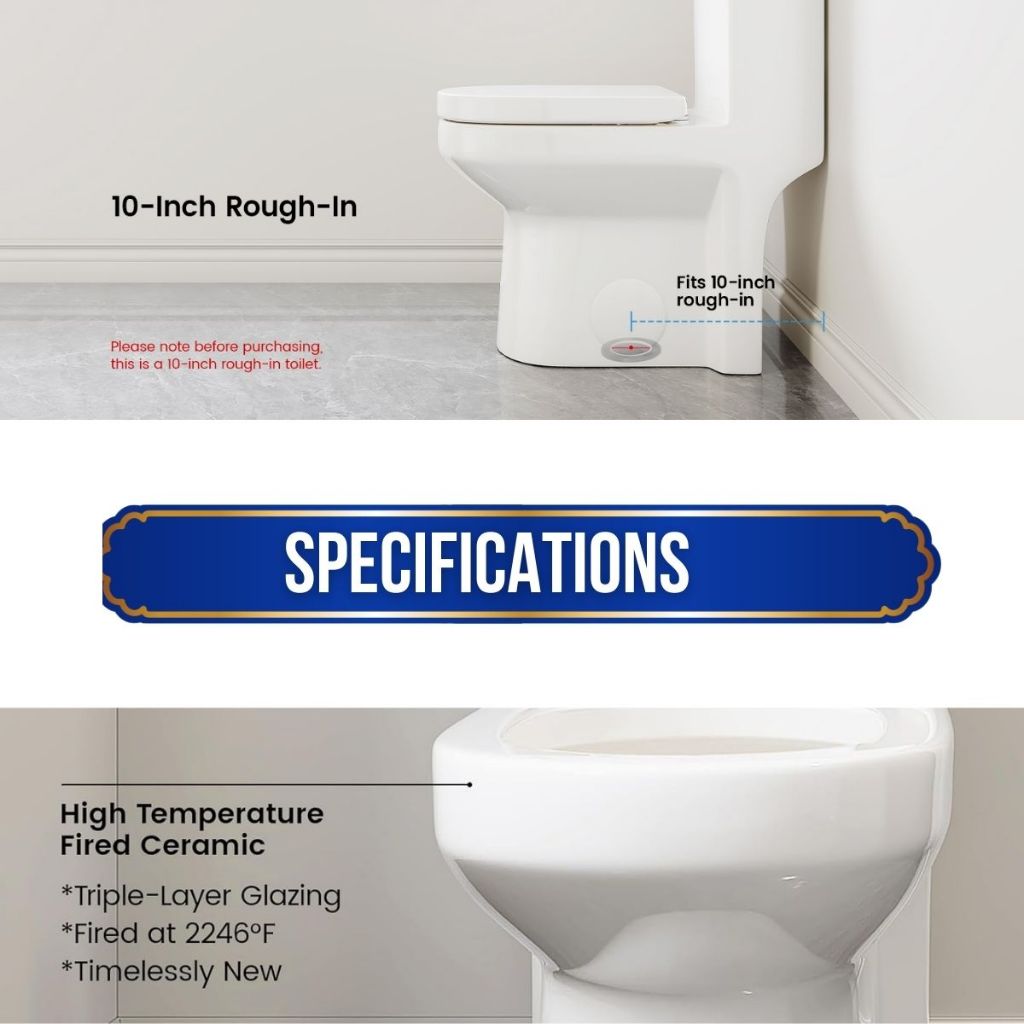 Full Set S-Trap Jamban Tandas dengan Penutup Tandas Aksesori Lengkap Mangkuk Tandas Toilet Bowl One Piece Washdown