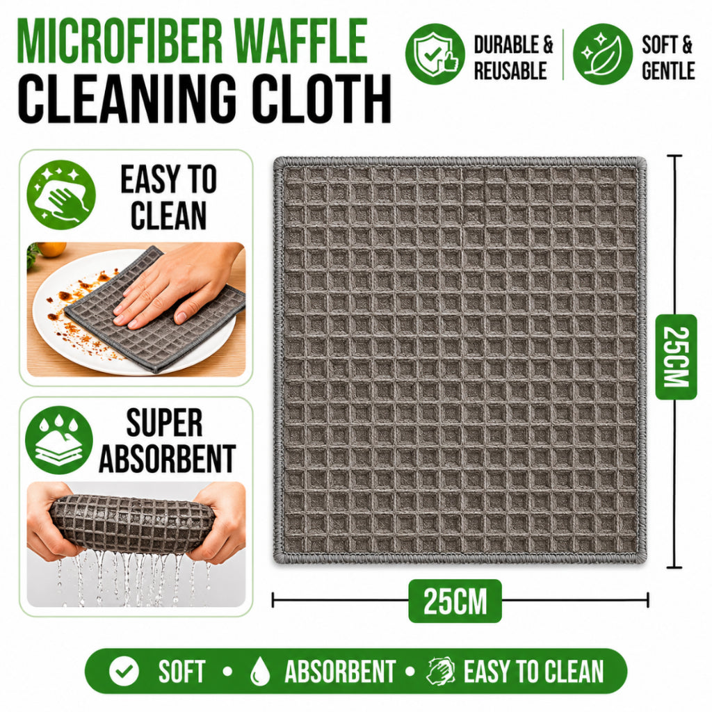 C&C Coral Fleece Towel Microfiber Cleaning Towel Kitchen Towel Hand Towel Cleaning Cloth Table Cloth Dish Towel Kain Lap