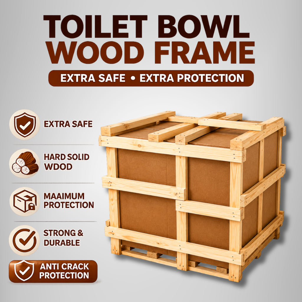 Full Set S-Trap Jamban Tandas dengan Penutup Tandas Aksesori Lengkap Mangkuk Tandas Toilet Bowl One Piece Washdown