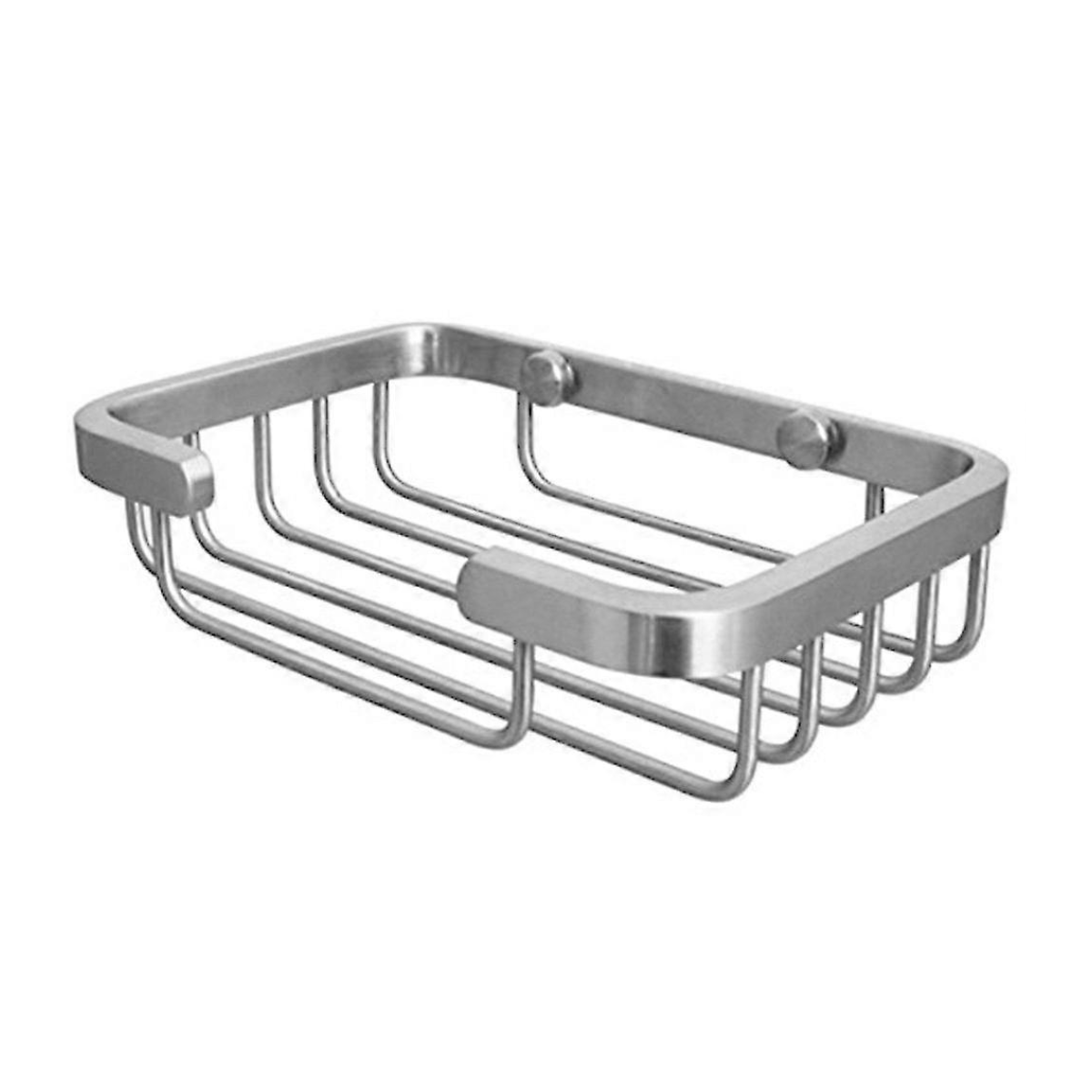 New Storage Rack Basket Bathroom/Kitchen Rack Stainless Steel Shelf Wall Mounted Holder Organizer 20X12X7.5 CM