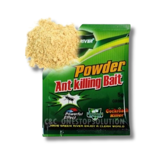 Power Ant Killing Bait / Power Cockroach Killing Bait 5g Insect Bait Ubat Semut Lipas (serbuk semut/lipas)