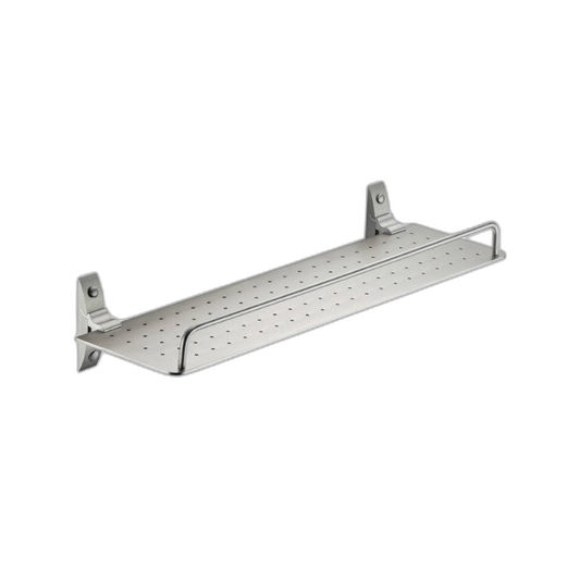 Premio Heavy Duty Aluminium Rectangular Wall Shelf - Silver SS-3450 700MM Wall Shelf Anti-Rust