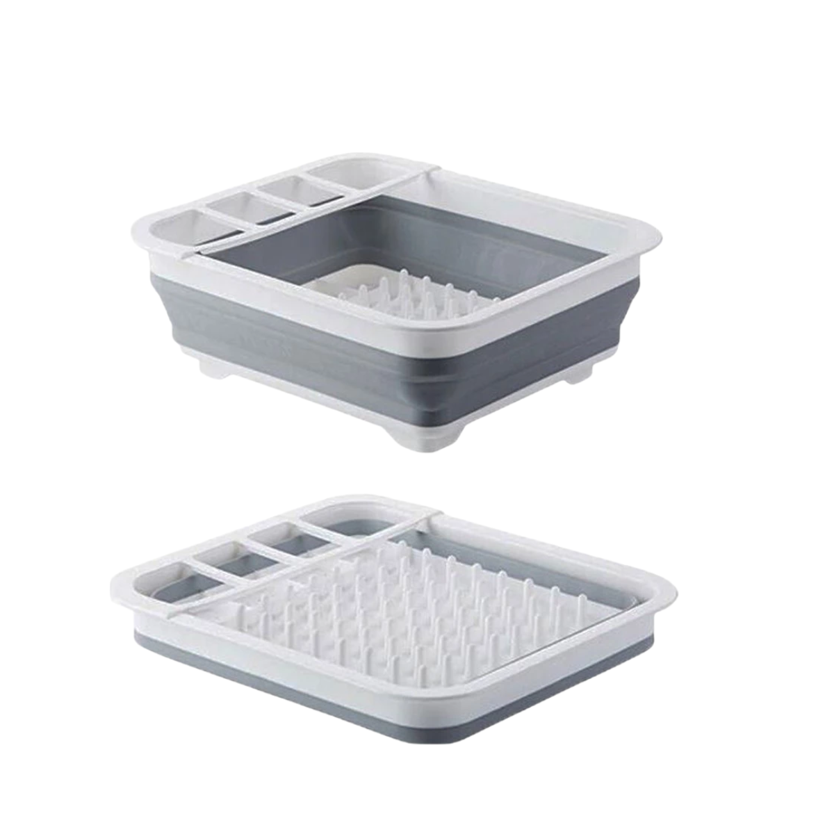 Foldable Dish Drying Rack Kitchen Collapsible Dish Drainer Storage Tableware Drainer Board Tableware