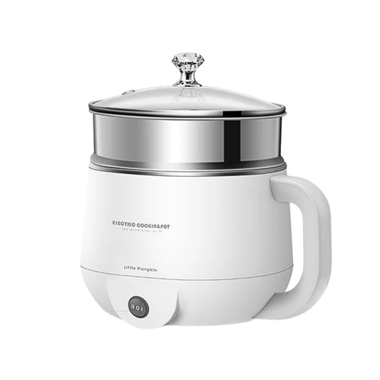 1.2L PREMIUM Multifunctional NON-STICK Electric Cooker Steam Hot Pot Boiler with Steaming Tray and gifts