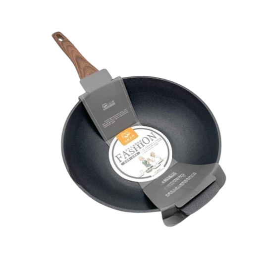 34cm Nonstick Frying Wok Periuk Besar Pan Non Stick Cooking Wok Pan Pot