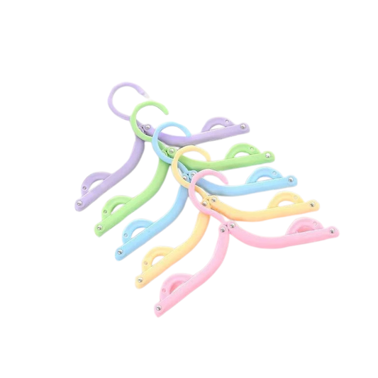 5 in 1 SET Foldable Travel Hanger Baby Cloth Hanger Clothes Drying Rack with Anti-Slip Design Space Saver