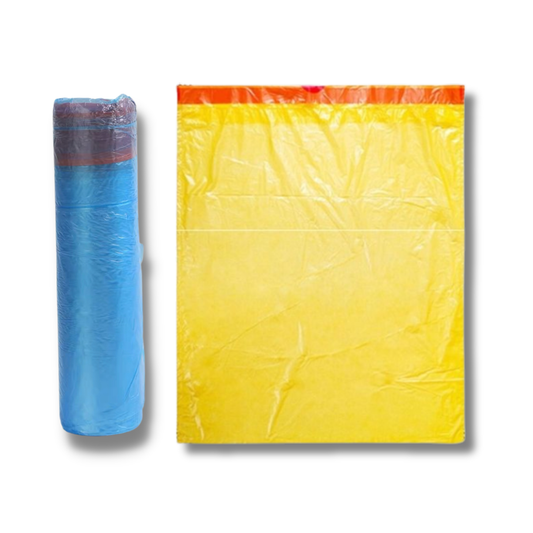 C&C Garbage Bag Trash Bag with Rope/ Drawstring Garbage Bags Tie Beg Sampah (15pcs/roll)