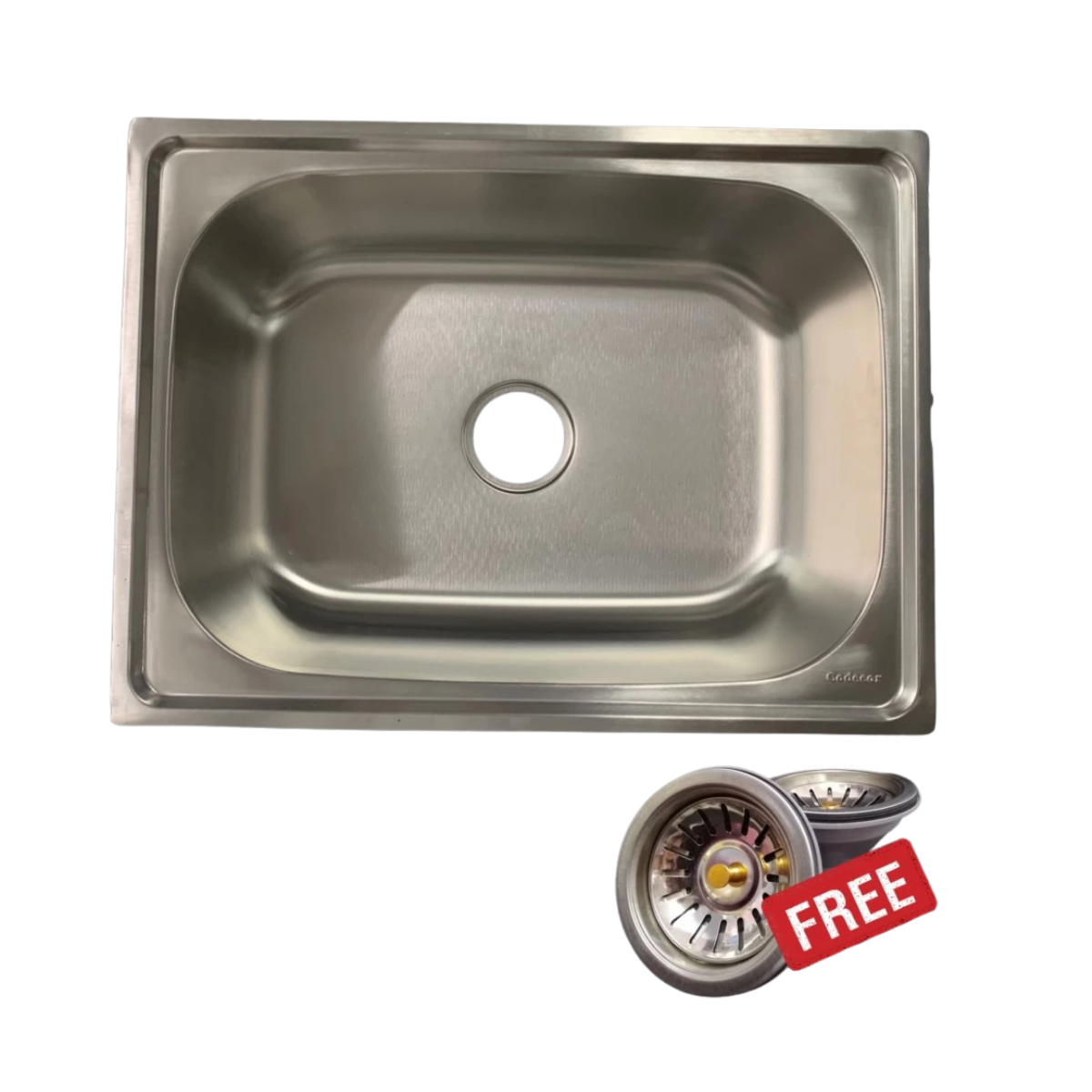 Codecor Stainless Steel Sink L600xW450xH230mm