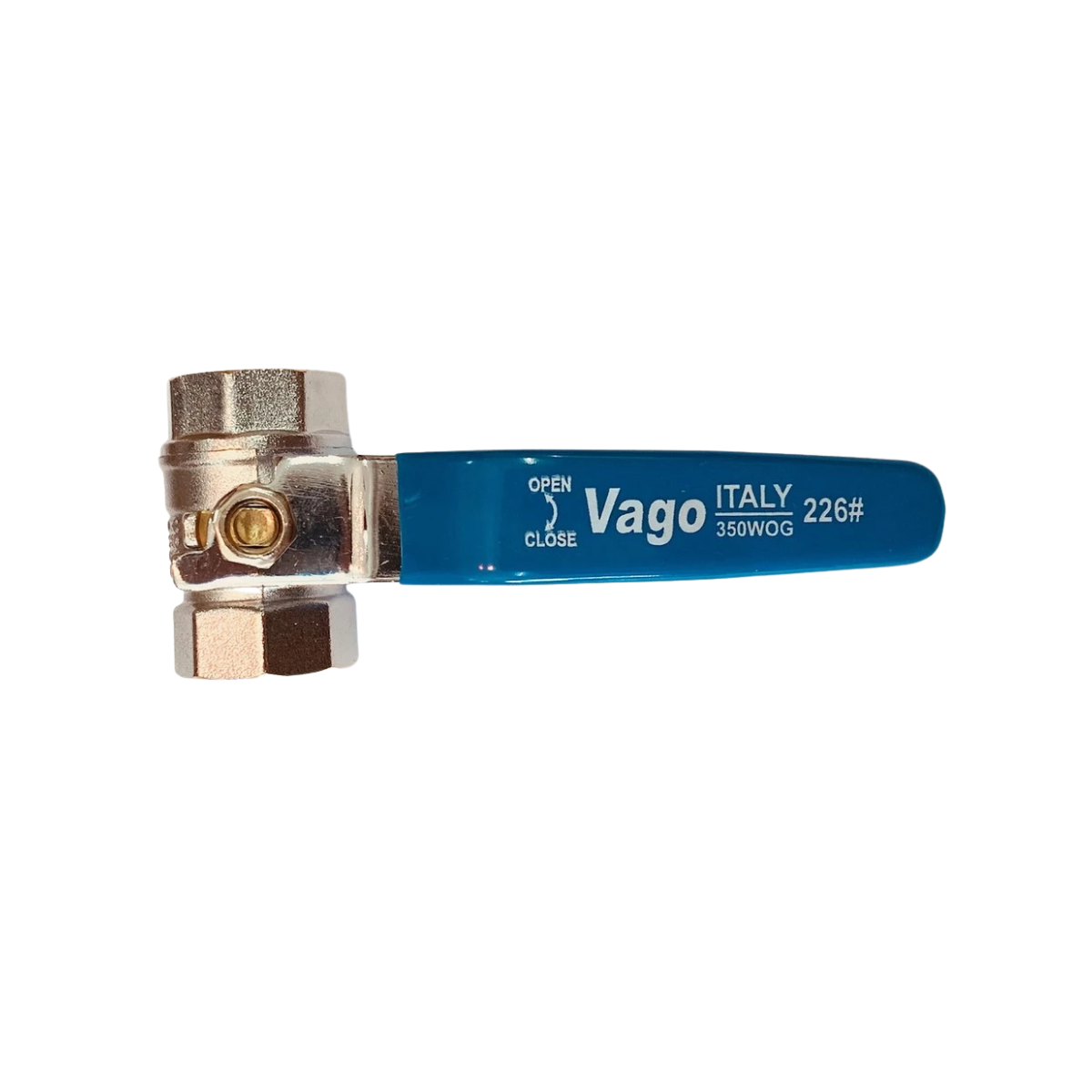 Copper Brass Ball Valves Female To Female Thread With Silicon Handle (1/2 inch) (3/4 inch)