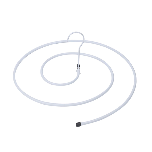 Detachable Spiral Hanger Circle Shape Hanger Bed Sheet Hanger Rotate Round Blanket Quilt Mat Drying Hanger