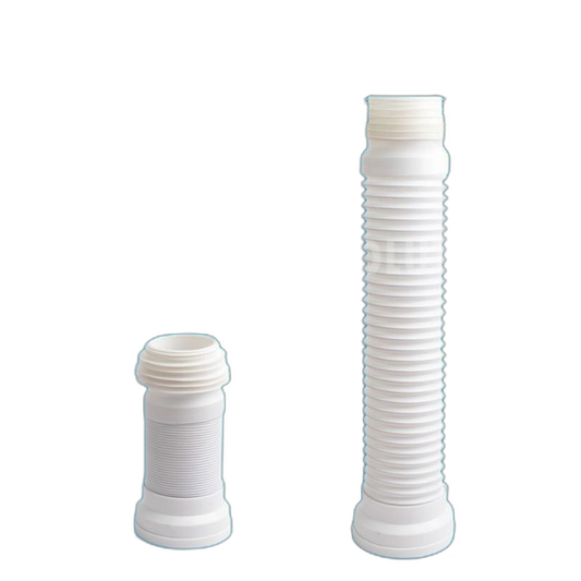 Offset Toilet Flexible Adjust PVC Offset Pan Connector Displacement Flexible WC Drain Pipe