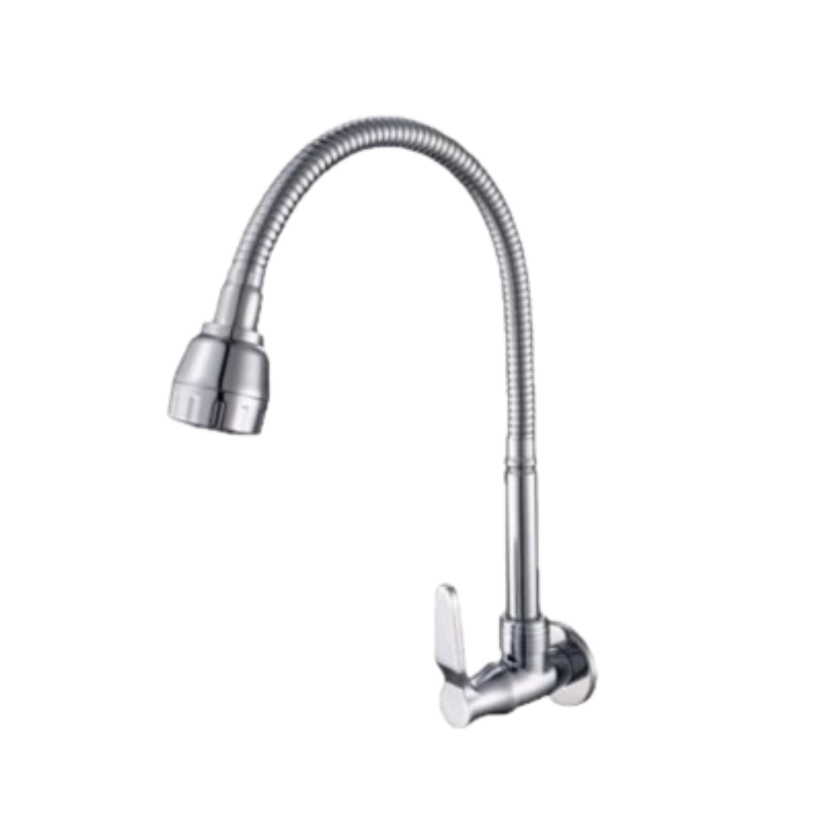 Sinor S-7123-W Kitchen Faucet Flexible Spout Arc Wall Mounted Water Sink Tap 3cm x 9cm x 27cm
