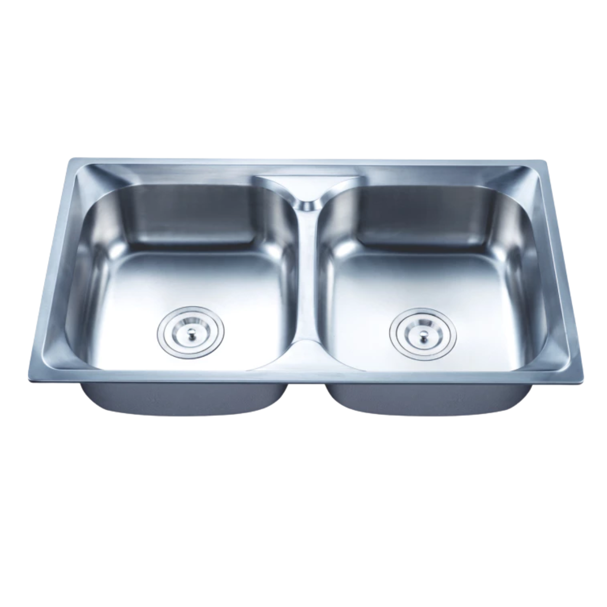 Sinor SN-8046 Stainless Double Bowl Kitchen Sink
