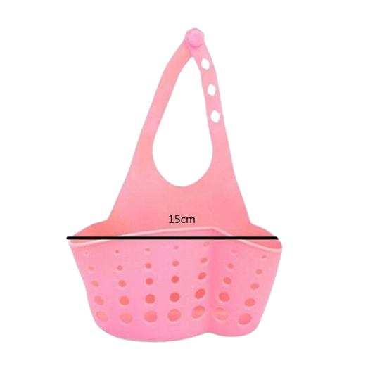 USEFUL Sink Saddle Sponge Storage Hanging Basket Drainer for Kitchen Sink