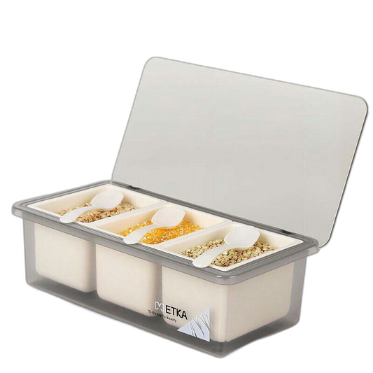 Seasoning Box Set For Kitchen Organizer Spice Jar Boxes Plastic Bottles Jars Storage Container Herb Spice Rack Tool