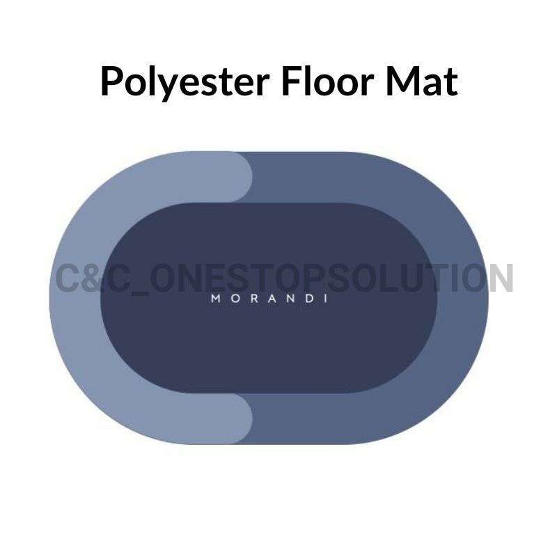 C&C Super Absorbent Non-slip Diatom Mud Pad Floor Mat Kitchen Toilet Pad Bathroom Mat Carpet Kitchen Alas Kaki
