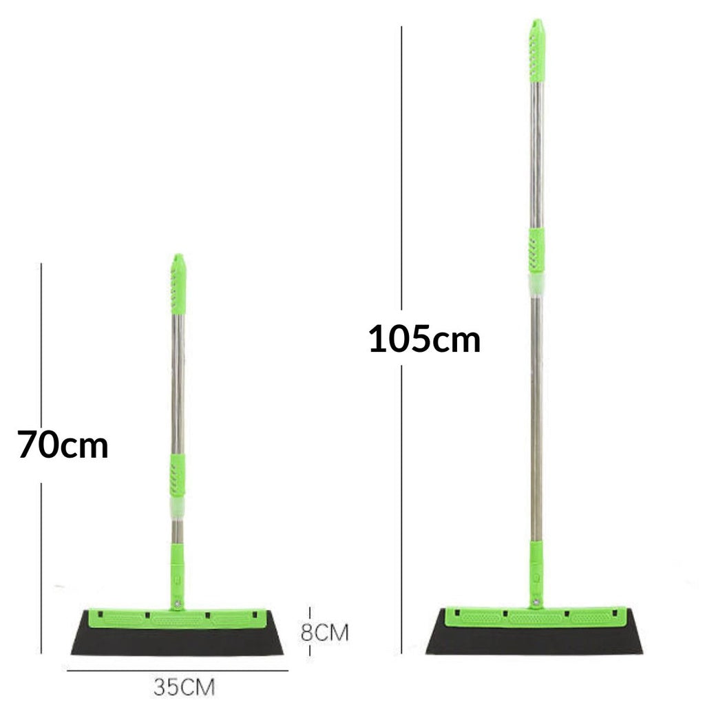 C&C Magic Broom Mop Floor Wiper Squeegee Wiper Floor Squeegee Broom Wiper Broom Penyapu Tarik Air
