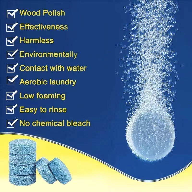 C&C 1 PC Car Windshield Wiper Glass Cleaner Concentrated Household Washer TANK Effervescent Tablet Pencuci Kaca Kereta