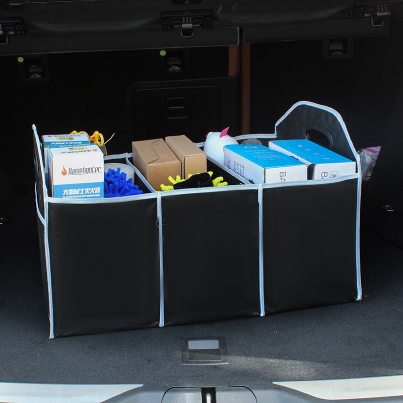 C&C Collapsible Car Boot Organizer Portable Foldable Tidy Storage Bag Storage Car Trunk Rear Organiser Accessories