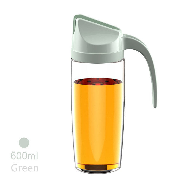 Automatic Oil Dispenser Oil Bottle Stainless Steel Oil Nozzle Auto Flip Cap Glass Auto Oil Dispenser Botol Minyak