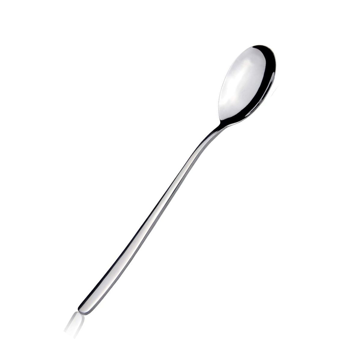 SUS304 Thicken Korean Stainless Steel Spoon Long Handle Cutlery Square Shank Tableware Korea Sudu Panjang Tebal