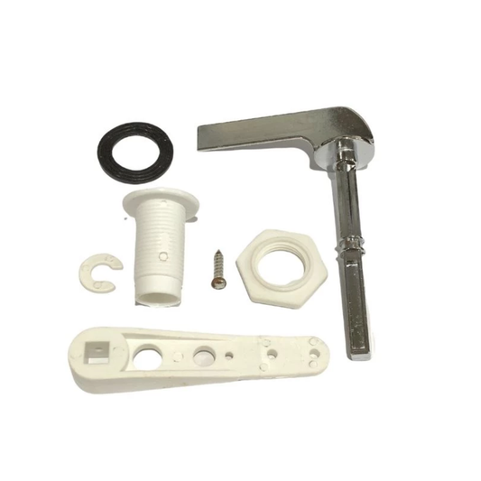 Toilet Low Level Metal Cistern Flush Handle