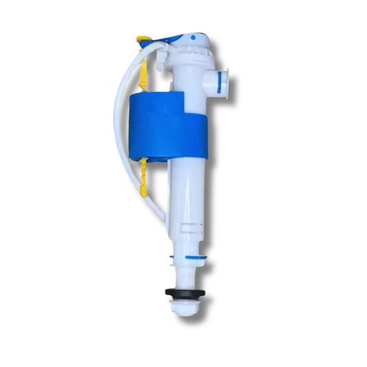 Toilet Water Tank Adjustable Compact Dual Inlet Valve Side Bottom Toilet Cistern Flushing Fill Valve 1/2 inch