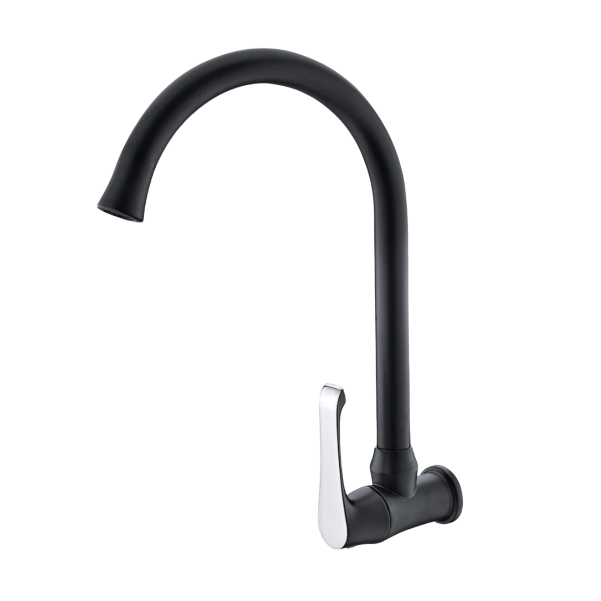 TOP GRADE FAUCET CAZURA BLACK COATING SERIES SINGLE COLD WALL SINK TAP
