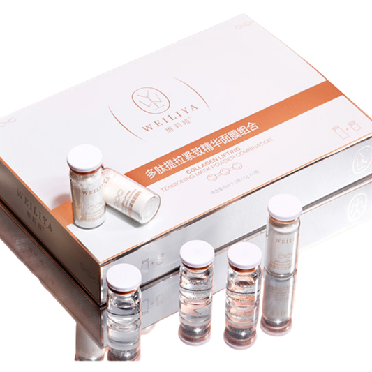 WEILIYA Collagen Lifting Tensioning Mask Powder combination Kombinasi Serbuk Topeng