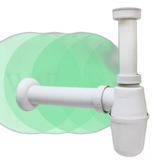 WIRAPLAS PVC PLASTIC BOTTLE TRAP for kitchen sink basin 40MM 32MM  (MADE IN MALAYSIA)