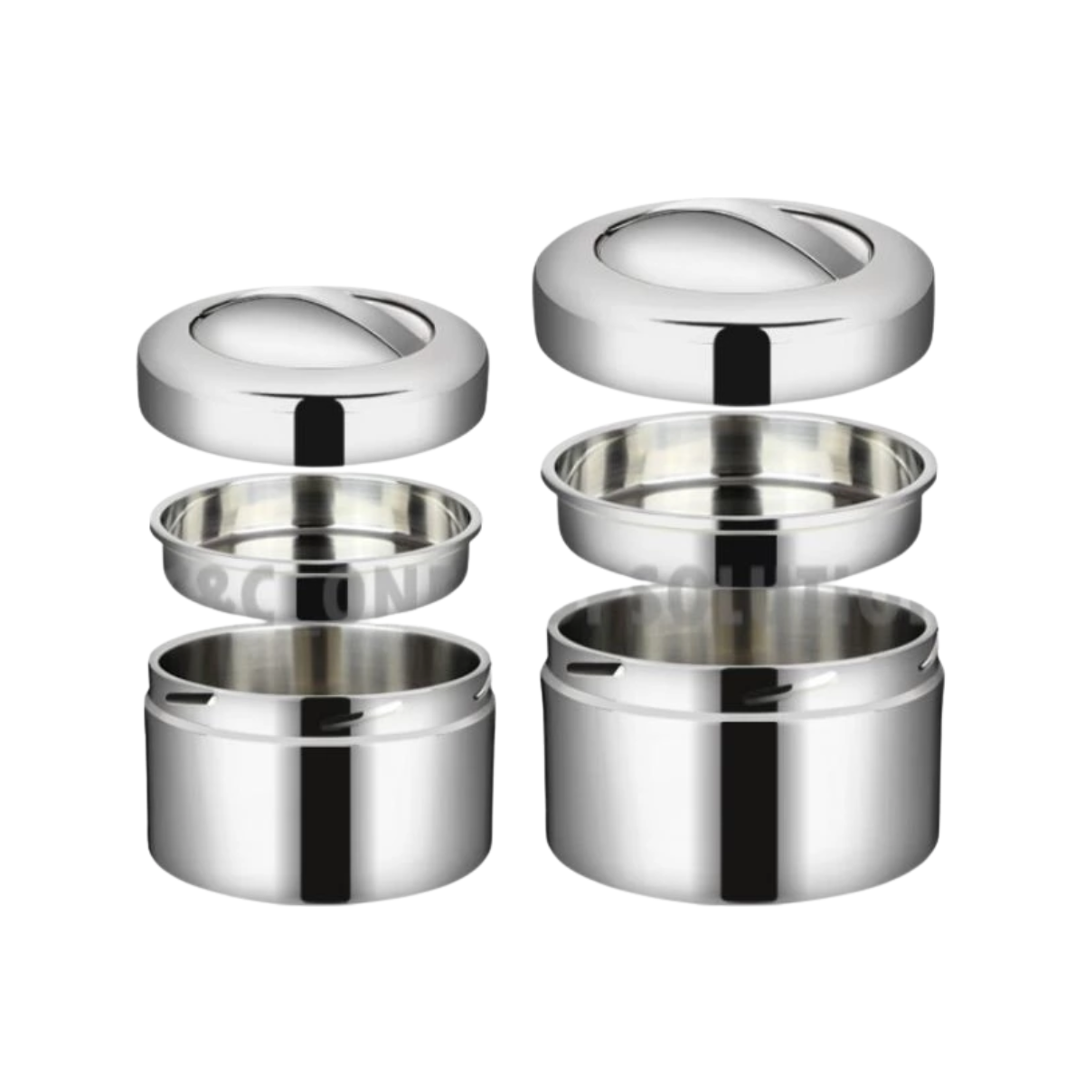 ZHENGFEI 304 Stainless Steel Lunch Box Warmer Vacuum-Insulated Bekas Makanan Tahan Panas Food Storage Containe